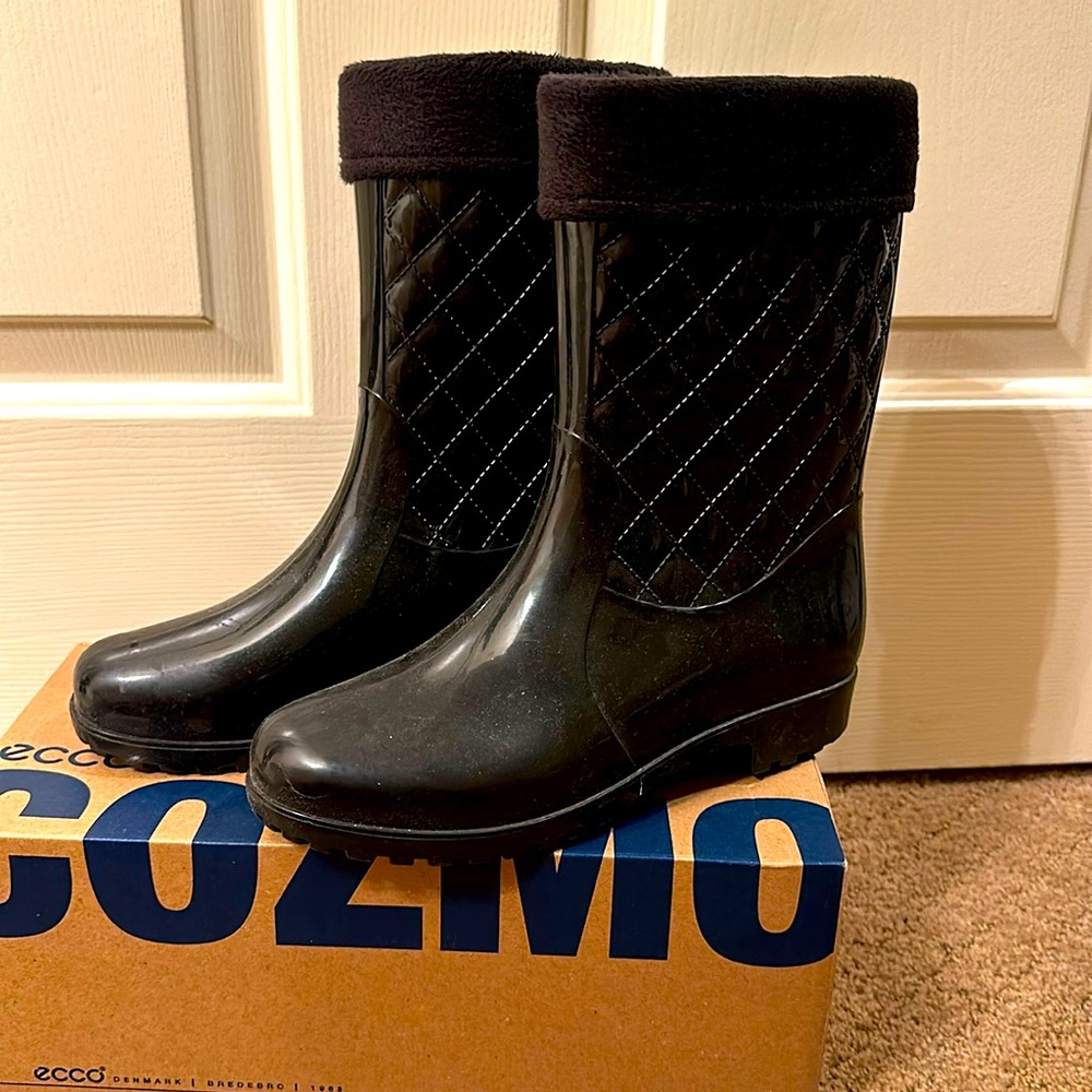 Rubber boots